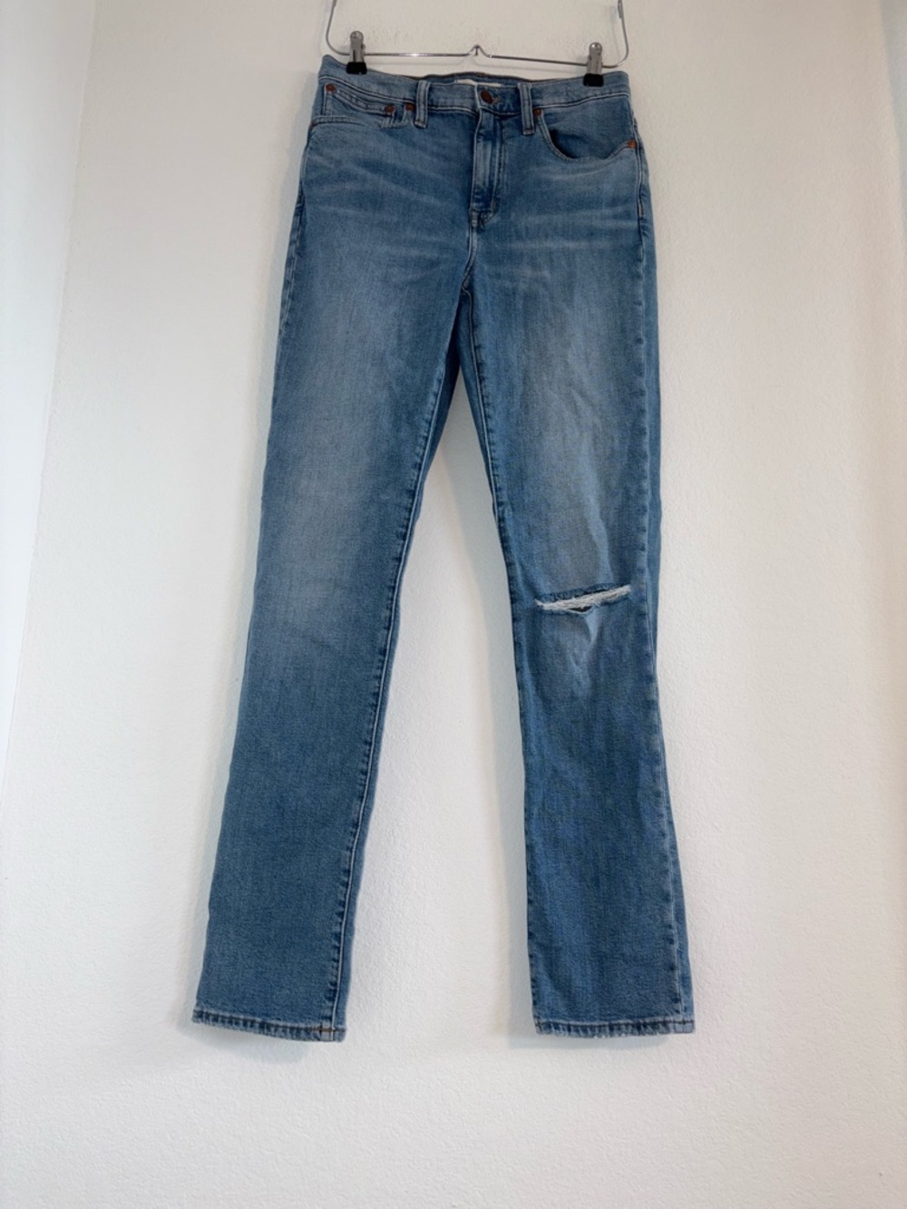 Madewell High Rise Slim Boyfriend Jeans size 25 Tall - Picture 9 of 15